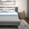 BizChair 3 inch Cooling Gel Mattress Topper, CertiPUR-US Certified Memory Foam, Queen view 1