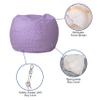 BizChair Small Lavender Dot Refillable Bean Bag Chair for Kids and Teens view 4