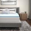 BizChair 2 inch Cooling Gel Mattress Topper, CertiPUR-US Certified Memory Foam, Queen view 1