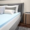 BizChair 2 inch Cooling Gel Mattress Topper, CertiPUR-US Certified Memory Foam, Queen view 3