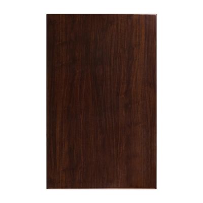 BizChair 30" x 48" Rectangular High-Gloss Walnut Resin Table Top