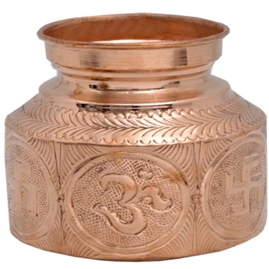 TreegoArt Copper Pooja Lota
