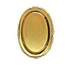 TreegoArt Brass Gold Plated Tray and a Silver Pleated Tray view 2