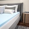 BizChair 2 inch Cooling Gel Mattress Topper, CertiPUR-US Certified Memory Foam, King view 3