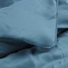 1 Pcs Pinch Pleat Comforter Set with Pillow Sham Light Weight Goose Down-Alternative Ultra-Soft Cotton Shell 500 GSM Comforter All Seasons Pintuck Style Comforter Set Oversized Queen, Pinch Dark Teal view 4