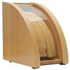 qiuqiu Hand Drip Coffee Filter Paper Holder, Cone Filter Tray Storage Rack with Lid, Dust Proof view 1