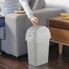 qiuqiu 10 l Trash Can Trash Can Plastic Trash Can for Office, Bedroom, Kitchen, Pack of 1 view 4