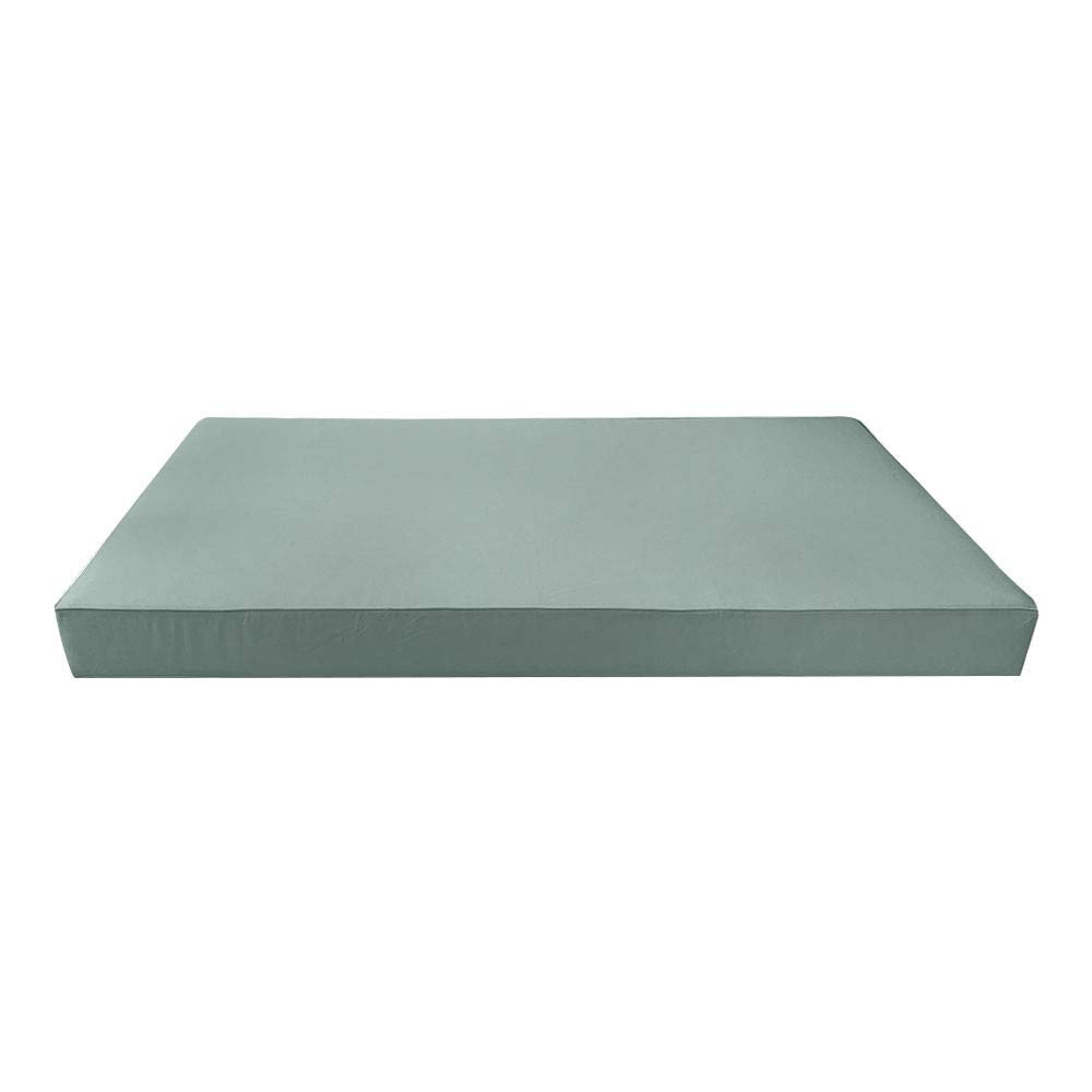 *Cover ONLY*-Outdoor Daybed Fitted Sheet Slipcover 6" Piped Trim Full Size AD002