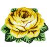 ABREEZE Yellow Rose Rug Bathroom Mat Yellow Flower Floor Mat Modern Rustic Carpet Washable Doormat Farmhouse Decor view 2