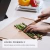 Elihome Classic Series 4-in-1 Cutting Board Set for Kitchen, Natural Wood Fiber Composite, Dishwasher Safe, Eco-Friendly, Juice Grooves with Easy Grip Handles,Non Porous, BPA Free, Made in USA view 3