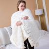 Daoyuan Chunky Knit Blanket Hand Knitted Super Soft Giant Yarn Throw Blanket Soft and Breathable Home Decoration Chenille Yarn Pet Cushion Sofa Cushion Yoga Mat view 1