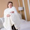 Daoyuan Chunky Knit Blanket Hand Knitted Super Soft Giant Yarn Throw Blanket Soft and Breathable Home Decoration Chenille Yarn Pet Cushion Sofa Cushion Yoga Mat view 3