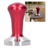 03 Coffee Presser, Stainless Steel Flat Bottom Hand Press Espresso Tamper, Practical for Home Coffee Lovers Cafe (red) view 3