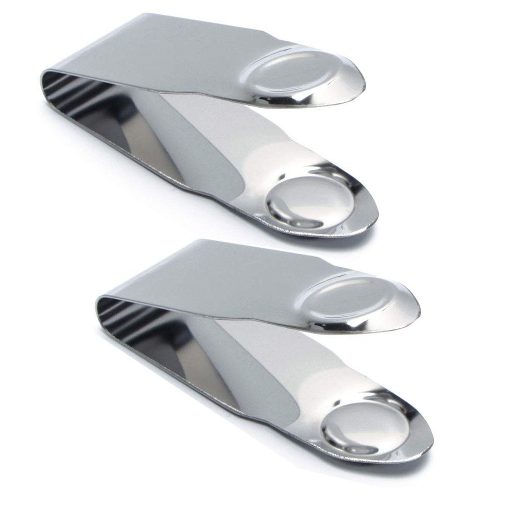 2Pcs Stainless Steel Strawberry Huller Fruit Stem Remover Picker Leaf Peeler Tweezers Kitchen Gadgets for Strawberry Cherry Tomato Fruit Tools, Silver