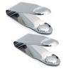2Pcs Stainless Steel Strawberry Huller Fruit Stem Remover Picker Leaf Peeler Tweezers Kitchen Gadgets for Strawberry Cherry Tomato Fruit Tools, Silver view 1