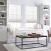 Cellular Shades Cordless Honeycomb Blinds Fabric Window Shades, Free-Stop Light Filtering Window Blind [White-Light Filter, Size 55 1/2" W x 72" H] Custom Cut to Size view 2
