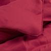 1 Pcs Pinch Pleat Comforter Set with Pillow Sham Light Weight Goose Down-Alternative Ultra-Soft Cotton Shell 500 GSM Comforter All Seasons Pintuck Style Comforter Set King/Cal King, Pinch Burgundy view 4
