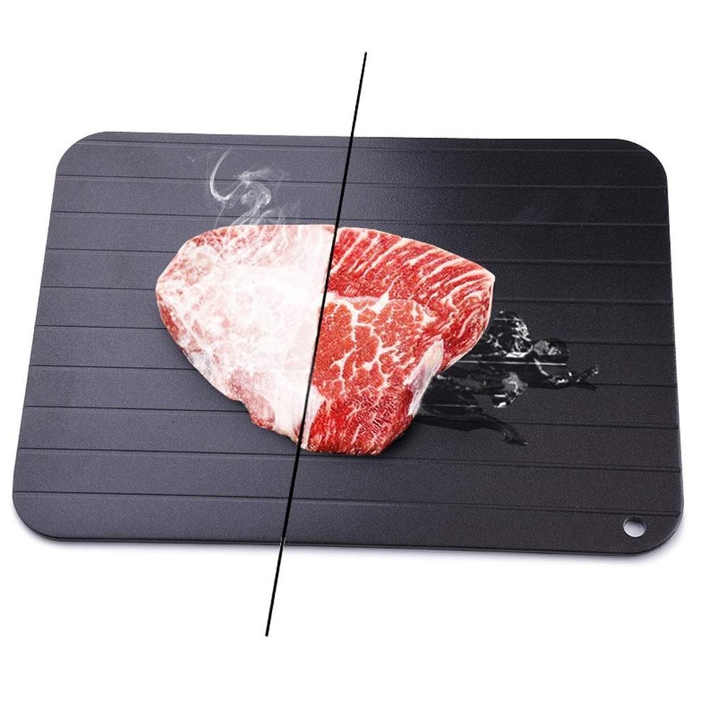 Fast Defrosting Tray Plate for Thawing Frozen Foods, Eco-Friendly Rapid Defroster Meat Tray Thaw Master, No Microwave Food Safety Kitchen (Size : 2316.50.3cm)