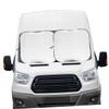Car Sun Shade 2 Piece Silver Cover for Front Window Protection view 4
