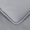 1 Pcs Pinch Pleat Comforter Set with Pillow Sham Light Weight Goose Down-Alternative Ultra-Soft Cotton Shell 500 GSM Comforter All Seasons Pintuck Style Comforter Set King/Cal King, Pinch Dark Grey view 4
