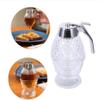 200ml Honey Dispenser Syrup Spice Bee Bottle Honey Jars Storage Pot with Stand-2PCS view 3