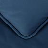 1 Pcs Pinch Pleat Comforter Set with Pillow Sham Light Weight Goose Down-Alternative Ultra-Soft Cotton Shell 500 GSM Comforter All Seasons Pintuck Style Comforter Set Oversized Queen, Pinch Navy Blue view 4