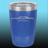 1964 1965 Ford Falcon Hardtop 20oz Stainless Steel Tumbler w/Clear Lid royal view 1