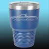 1964 1965 Ford Ranchero Truck 30oz Stainless Steel Tumbler w/Clear Lid royal view 1