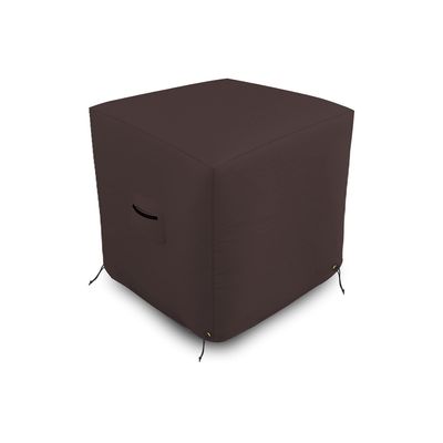 Covers & all Air Conditioner Cover, 18 Oz Waterproof, UV & Weather Resistant AC Cover for Outside Indoor Outdoor Patio Lawn Garden Backyard with Air Vents & Drawstrings (40"L x 40"W x 42"H, Coffee)