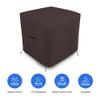 Covers & all Air Conditioner Cover, 18 Oz Waterproof, UV & Weather Resistant AC Cover for Outside Indoor Outdoor Patio Lawn Garden Backyard with Air Vents & Drawstrings (34"L x 34"W x 30"H, Coffee) view 3