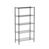 EFINE 5-Shelf Shelving Unit with Shelf Liners Set of 5, Adjustable, Metal Wire Shelves, 150lbs Loading Capacity Per Shelf, Shelving Units and Storage for Kitchen and Garage view 1