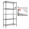 EFINE 5-Shelf Shelving Unit with Shelf Liners Set of 5, Adjustable, Metal Wire Shelves, 150lbs Loading Capacity Per Shelf, Shelving Units and Storage for Kitchen and Garage view 3