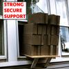 Alpine Hardware American Owned Drillless Drill-Less Window Air Conditioner & Heat Pump Bracket - Window AC Support - Supports Air Conditioners Well Over 200 lbs. - Patented Design No Drilling Model view 2