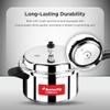 Butterfly Cordial 2 L, 3 L & 5 L Induction Bottom Outer Lid Pressure Cooker (Aluminium, Silver) view 3