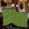 100% Egyption Cotton Comforter Goose Down and Feather Filling Comforter 500 GSM Fill Power All Season Sage-Oversized Queen (98" x 98") Size Soft Quilted with Corner Tabs, Winter Warm Fluffy view 1