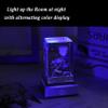 Movdyka Anniversary Birthday Gifts for Girlfriend Wife Mom Cute, 3D Laser Crystal Rose Flower Christmas Valentines Day I Love You Gifts Night Light Romantic for Boyfriend Couples Her Him view 4