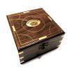 Antique Maritime Nautical Compass Sextant Vintage Marine Astrolabe Ship's Instruments with Wooden Box view 2