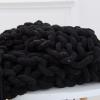 Daoyuan Thick Knitted Wool Blanket Hand-Woven,Warm and Comfortable,Chenille Oversized Thick Sofa Blanket,Suitable for Sofa/pet Bed/Yoga Mat(Machine Washable) view 4