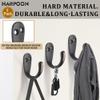 5 Pack Piece Single Prong Robe Hook, Farmhouse 1.8 Inch Coat Hooks Oil-Rubbed Bronze view 2