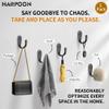 5 Pack Piece Single Prong Robe Hook, Farmhouse 1.8 Inch Coat Hooks Oil-Rubbed Bronze view 3