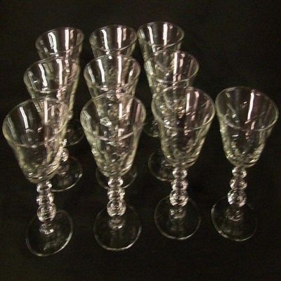 10 New Wine or Cordial Glasses