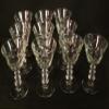 10 New Wine or Cordial Glasses view 1