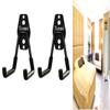2Pcs Ironing Board Hook - Wall Mount Holder for Laundry & Utility Rooms view 3