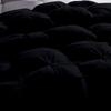 100% Organic Cotton Pinch Pleated Comforter with 2 Pillow,500 GSM Ultra-Soft Goose Down with 4 Corner Tabs Beautiful Pinch Pleat Baffle Box Design,Light Weight Comforter(Twin/TwinXL -Black) view 3