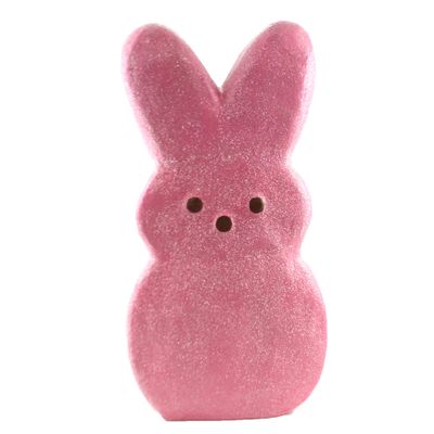Bethany Lowe Designs PE0440 Peep Pink Bunny, 18.5 inches X 9 inches X 5 inches