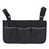 GOMYIE Wheelchair Bag with Pockets Universal Waterproof Armrest Side Bag for Scooter Accessories,Black, One Size view 1