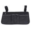 GOMYIE Wheelchair Bag with Pockets Universal Waterproof Armrest Side Bag for Scooter Accessories,Black, One Size view 3