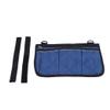 GOMYIE Wheelchair Bag With Pockets Universal Waterproof Armrest Side Bag For Scooter Accessories,Navy Blue view 1
