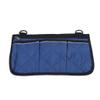 GOMYIE Wheelchair Bag With Pockets Universal Waterproof Armrest Side Bag For Scooter Accessories,Navy Blue view 3