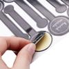 AKOAK 300 Pcs Self-Adhesive Label Stickers, Handmade Black Strip Seal Stickers, Cookies/Candy/Snacks/Baking/DIY Gift Stickers/Party Supplies view 3